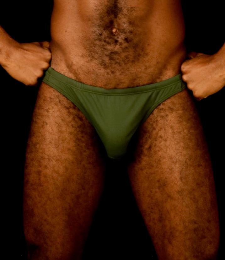 The Low-Rise Swim Brief — Green