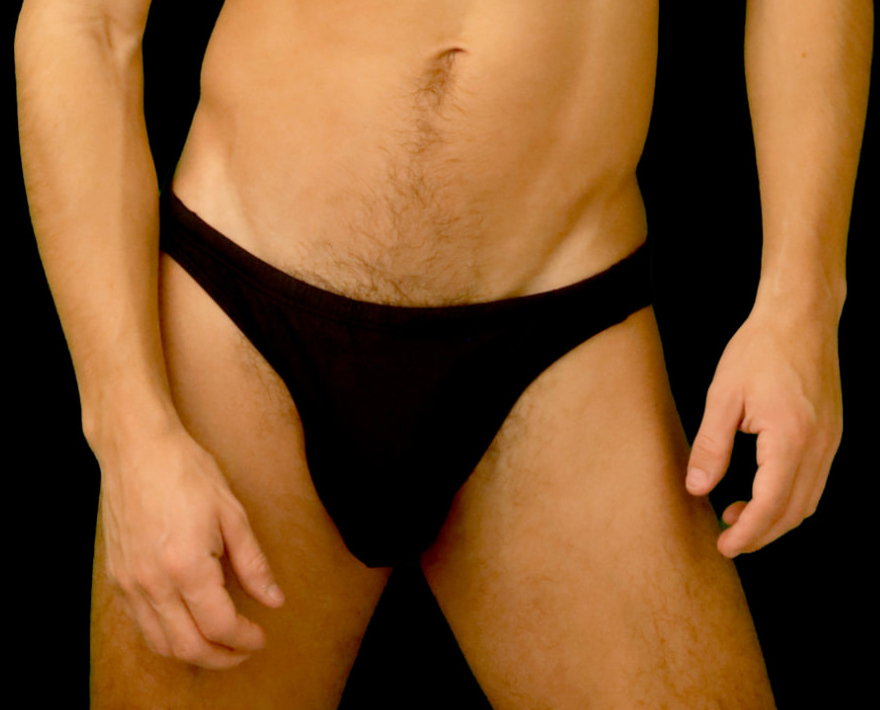 The Low-Rise Swim Brief — Black